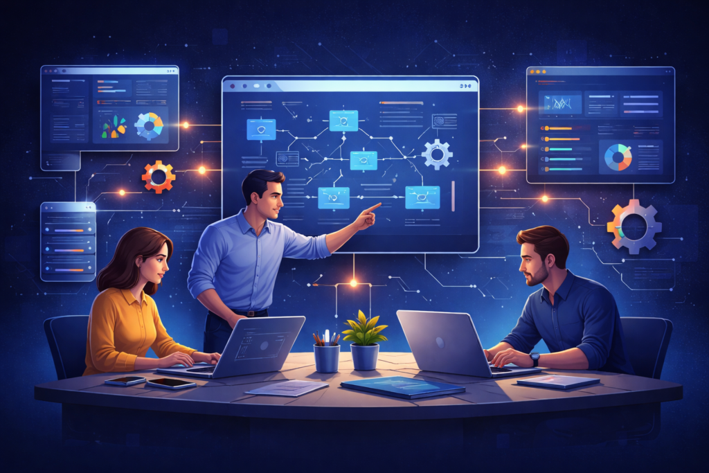 Custom software development services for businesses in Arlington Virginia
