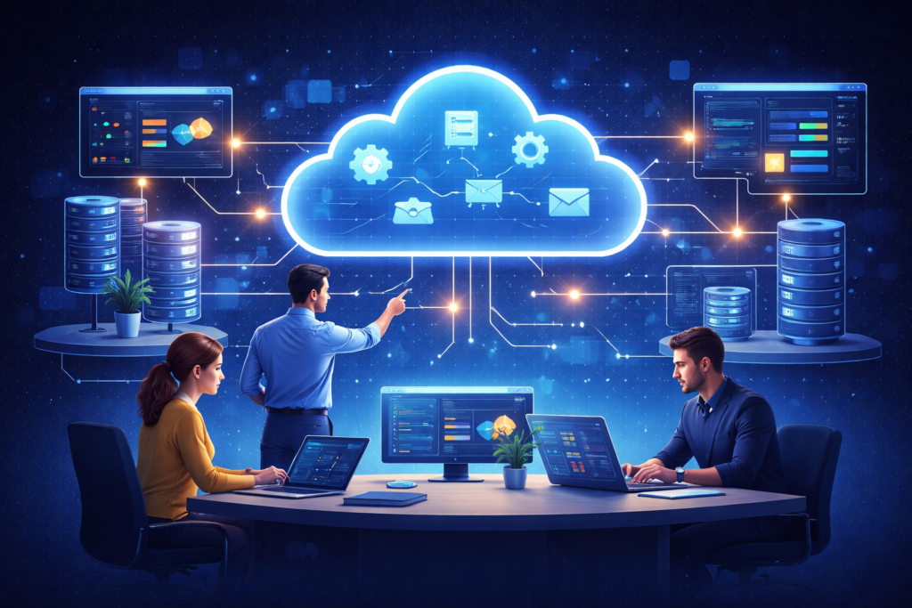 Cloud application development architecture for businesses in Arlington Virginia